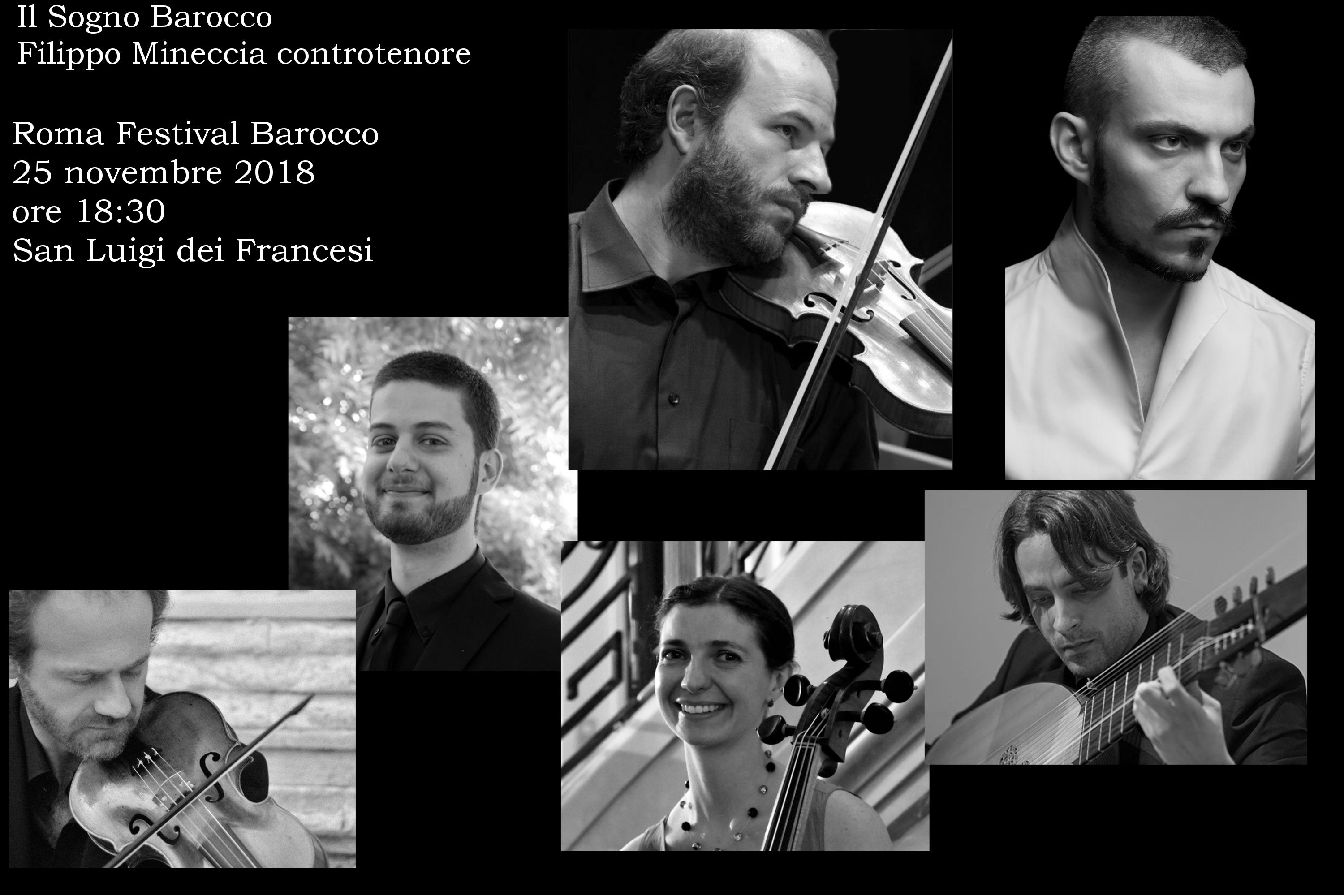 Roma Festival Barocco 2018. Concerto 25 Novembre 2018 - Il Sogno Barocco